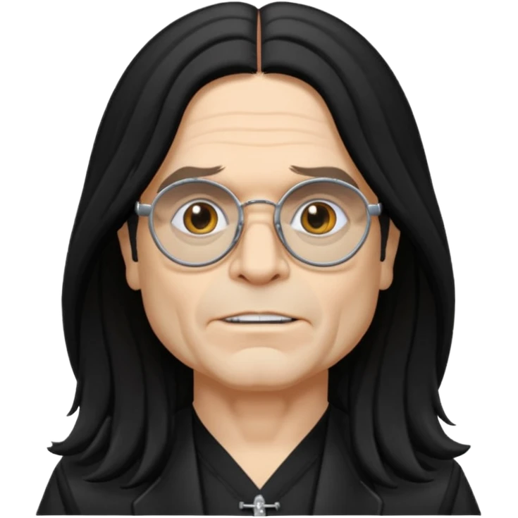 ozzie osbourne with glasses emoji