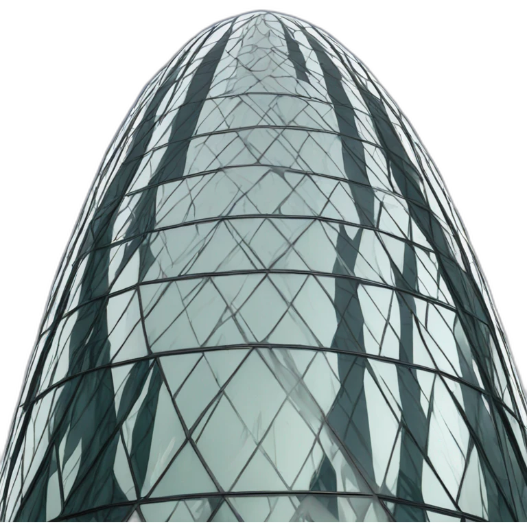 The Gherkin London emoji