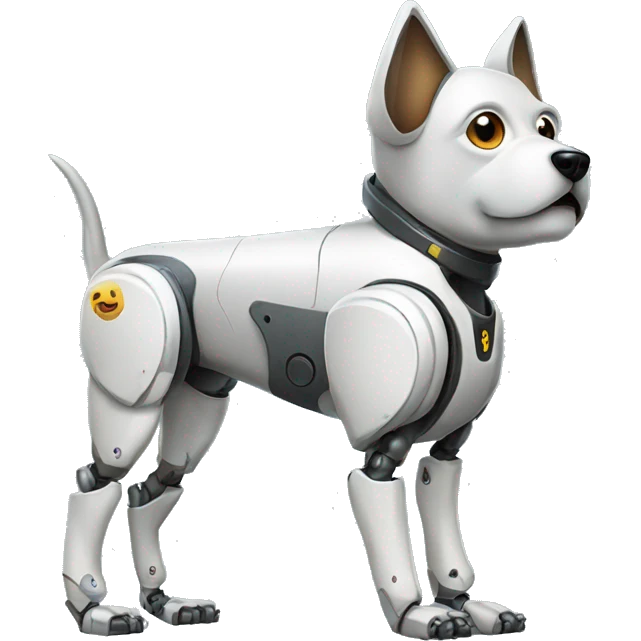 robot dog emoji