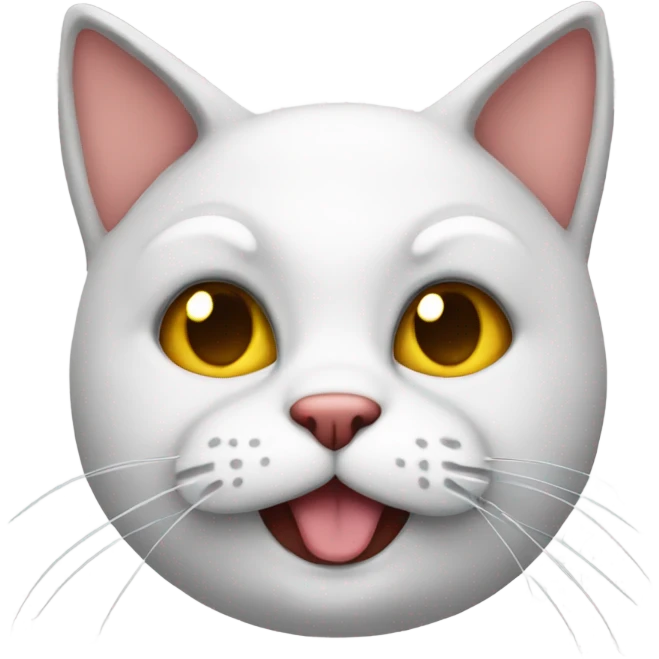 Santa cat emoji