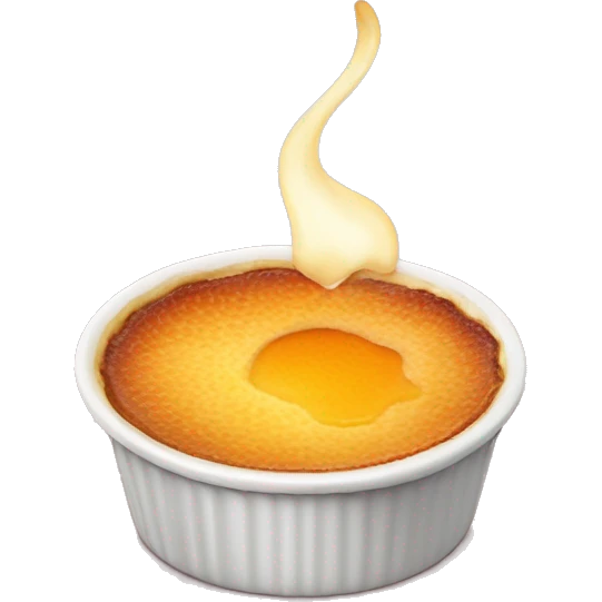 Crème brûlée emoji