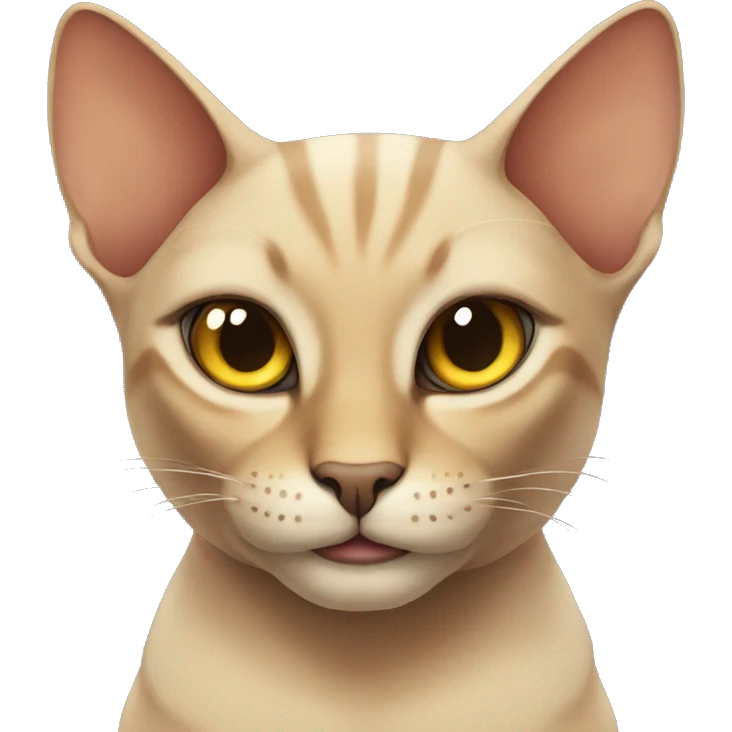 cat sphinx smiles emoji