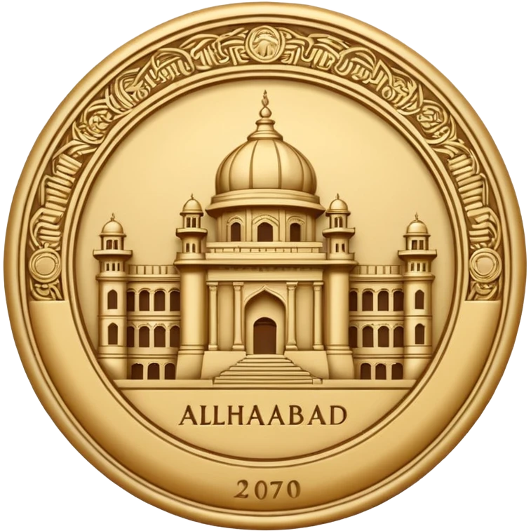 I want the emoji of the logo of allahabad university emoji