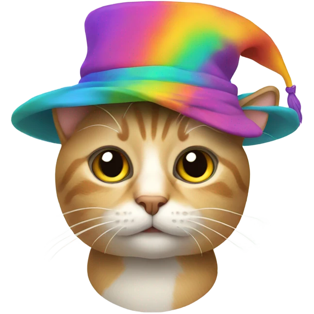 Cat in a hat  emoji