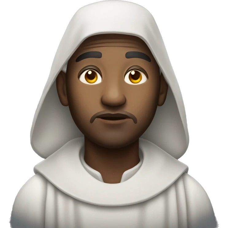religious pilgrim light photorealistic serious emoji