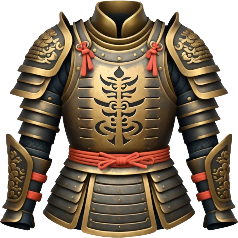 asia samurai armor without head emoji