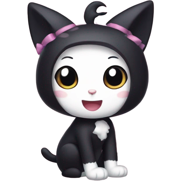 Kuromi from hello kitty  emoji
