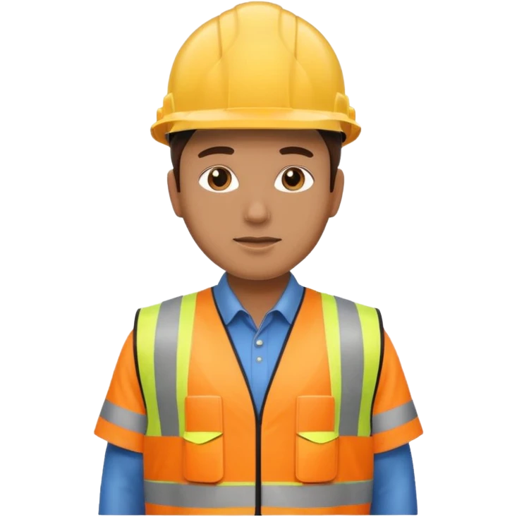 safety manager standing emoji