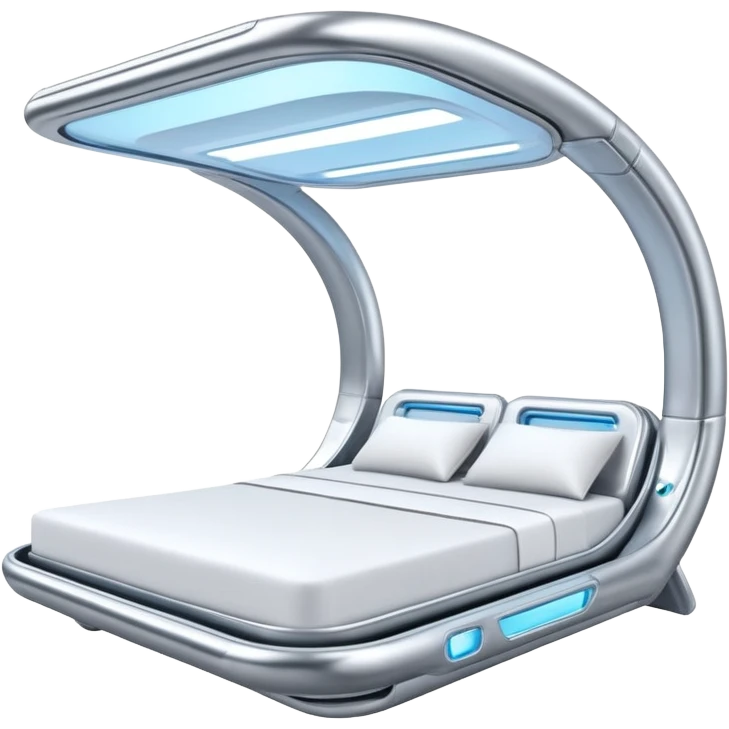 Antigravity space bed emoji
