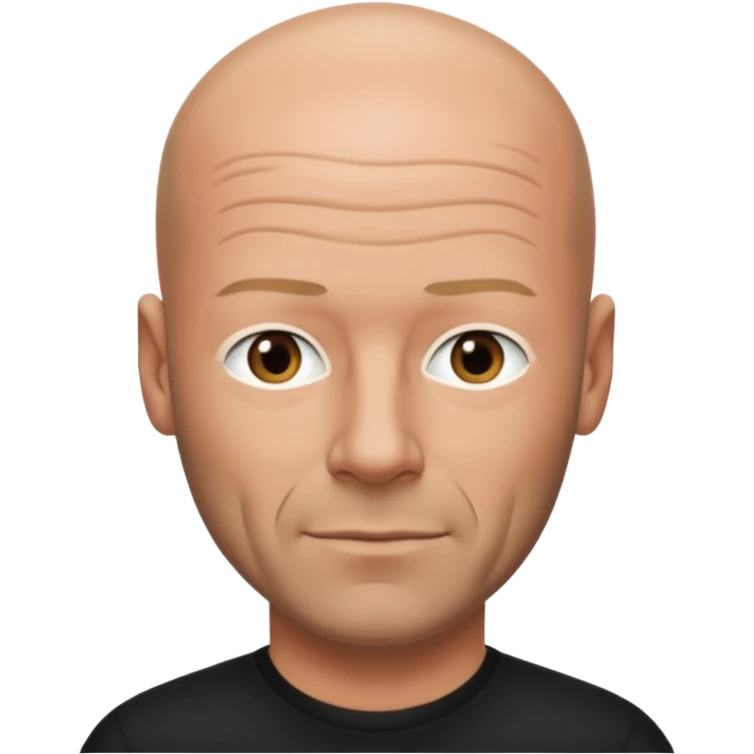 Alan Shearer bald looking older emoji