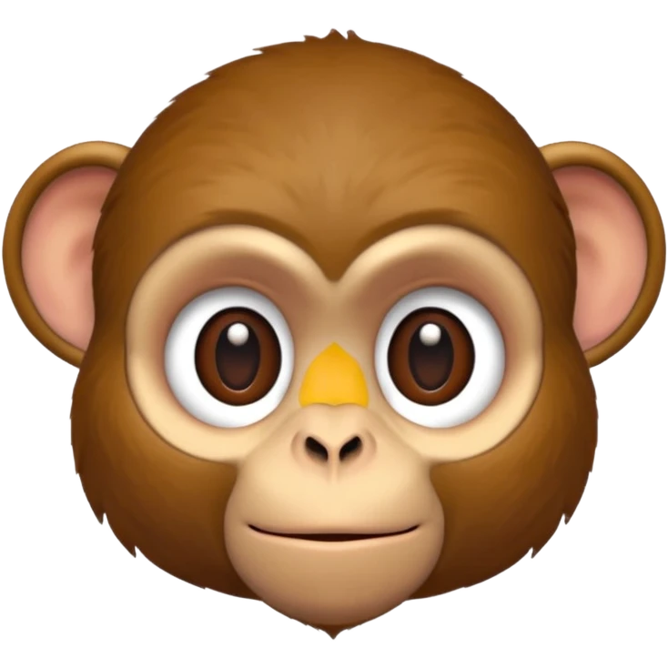 monkey listening emoji