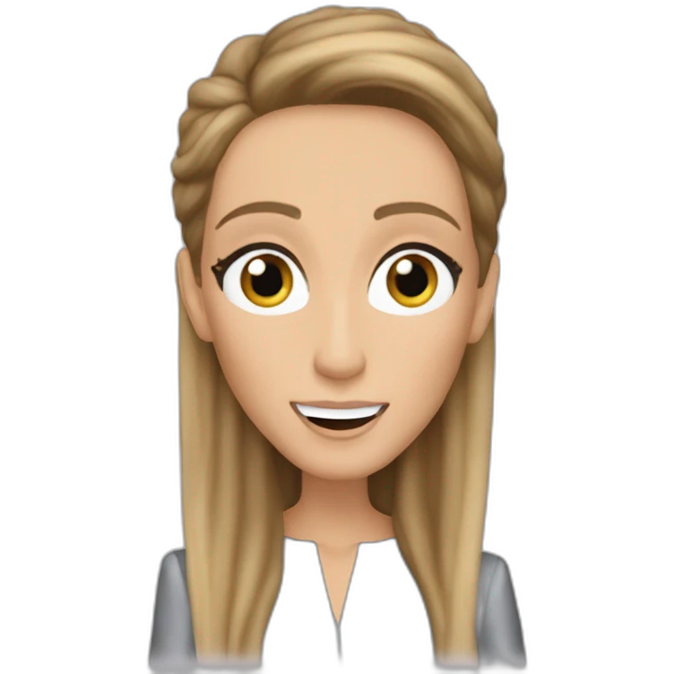 Céline Dion singing emoji