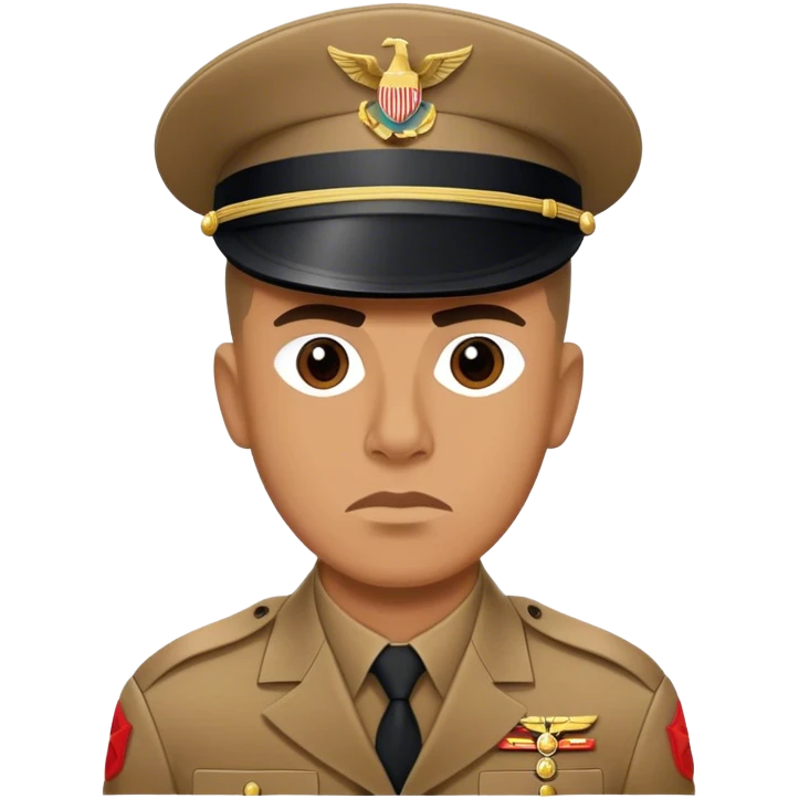 United States Marine Corps Drill Instructor cover emoji