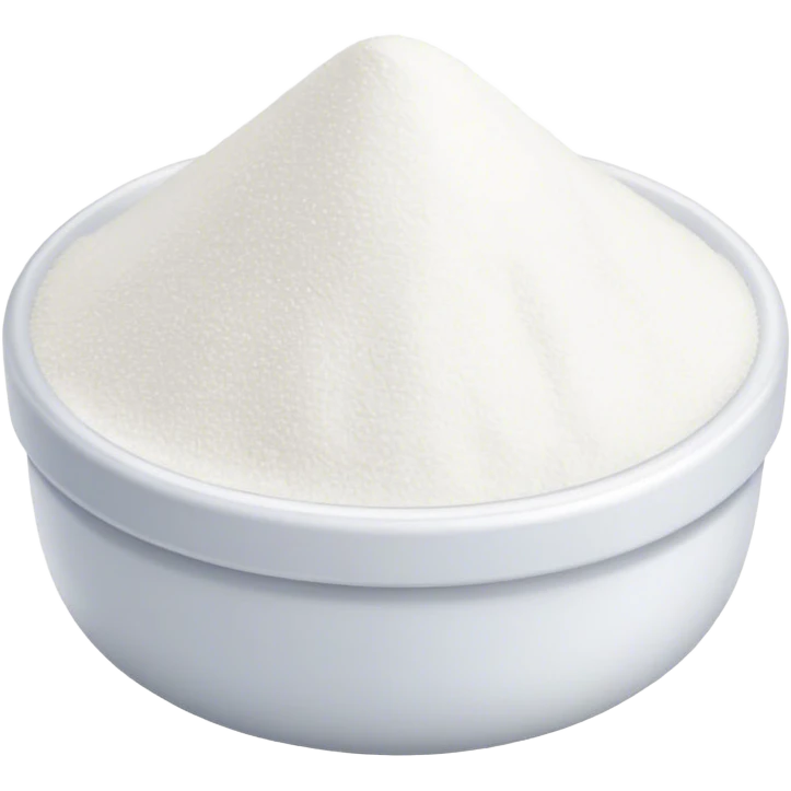 Sugar powder emoji