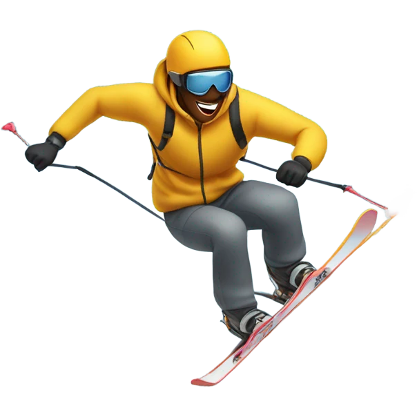 Man on powder emoji