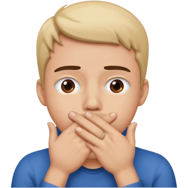 🤫🤫🧏 emoji