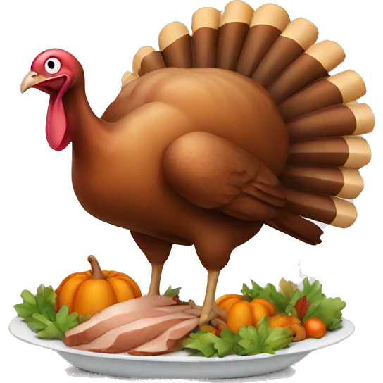 Thanksgiving turkey  emoji