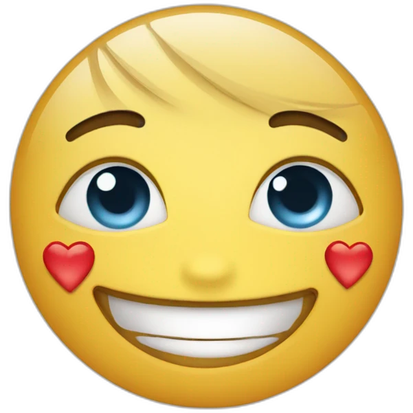 Tears of Joy with Red Heart emoji