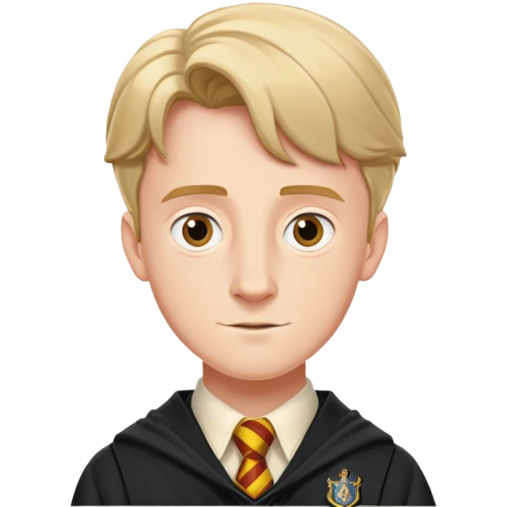 Hugh Mitchell is colin creevey in harry potter, wear hogwarts uniform emoji