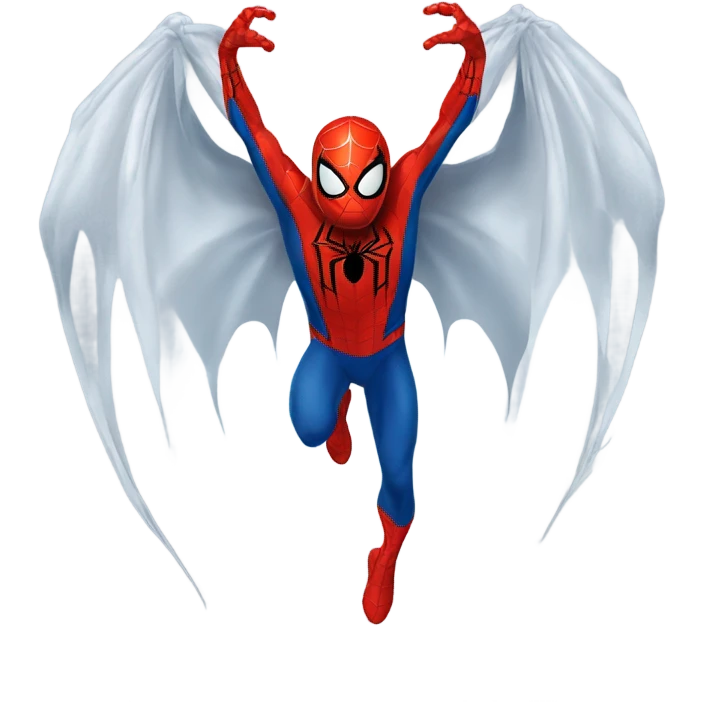 Spider man with wings emoji