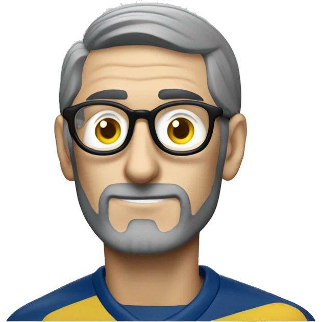 Steve Jobs with jersey boca juniors emoji