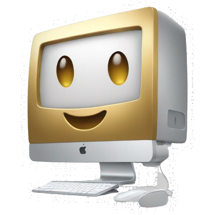 gold imac emoji