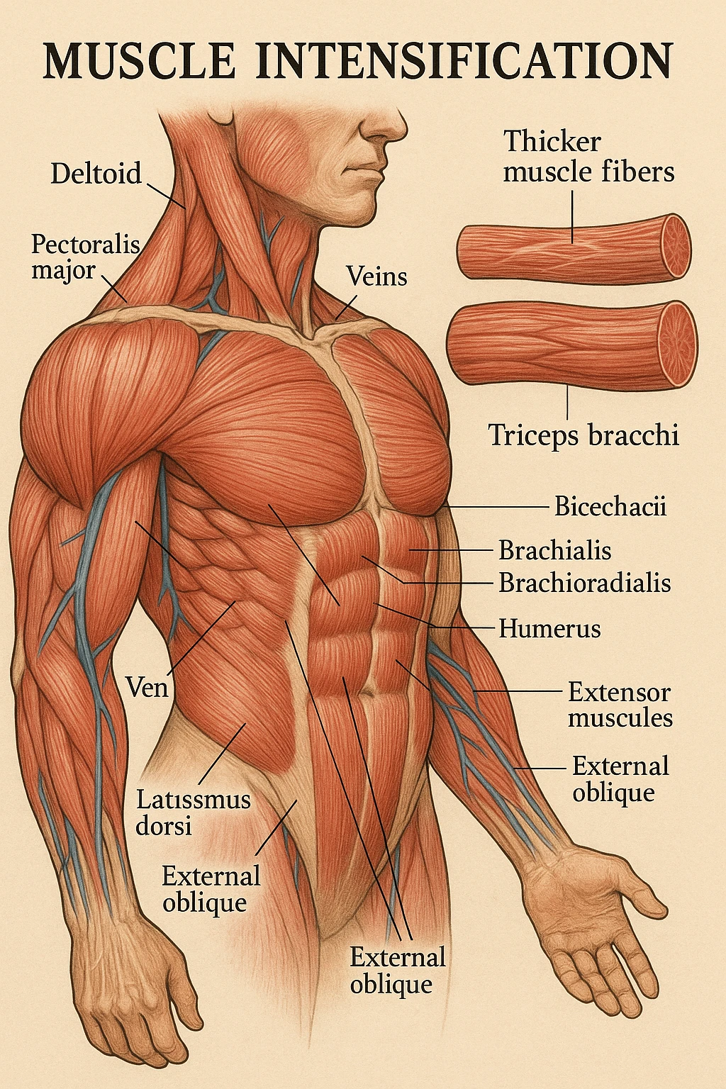 Intensificazione muscolare anatomica emoji