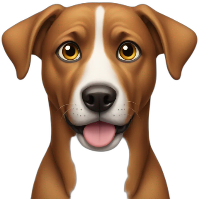 dog with eyes emoji