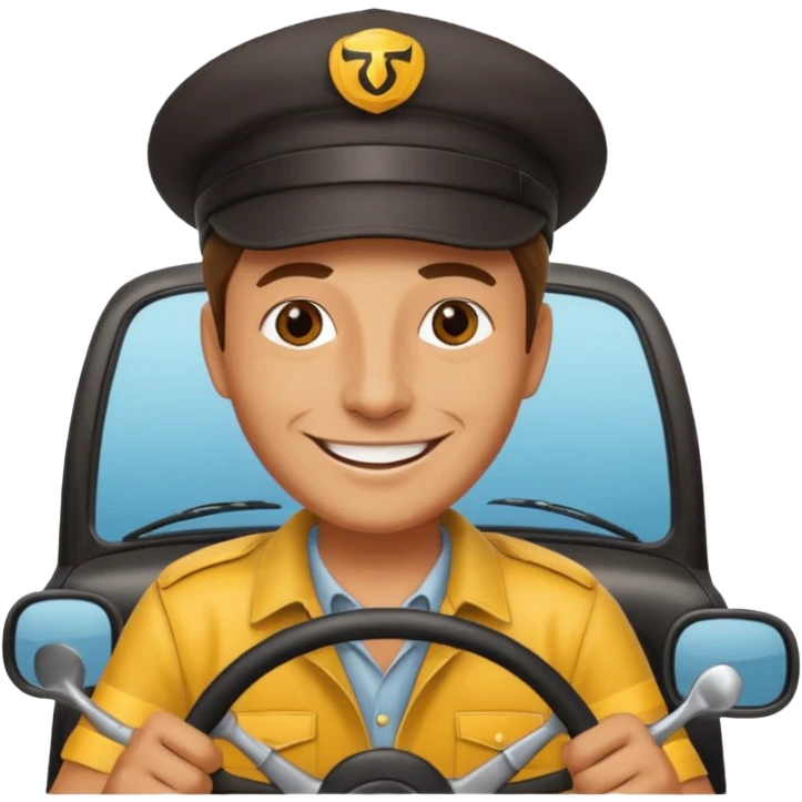 taxi driver emoji