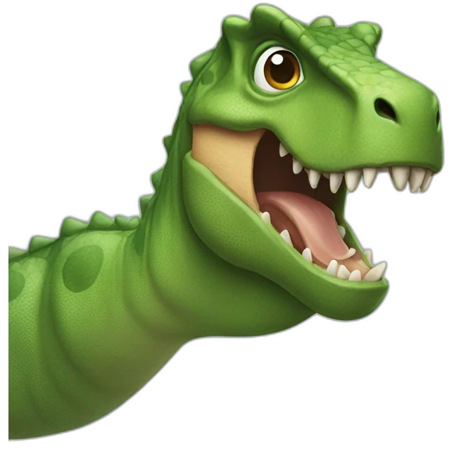 dinosaur thumb up emoji