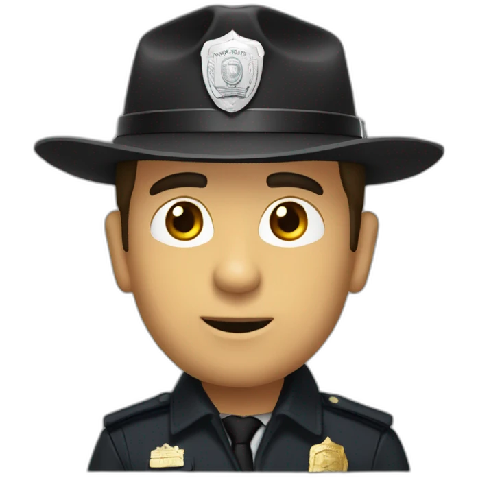 el comandante de policia la pelicula emoji