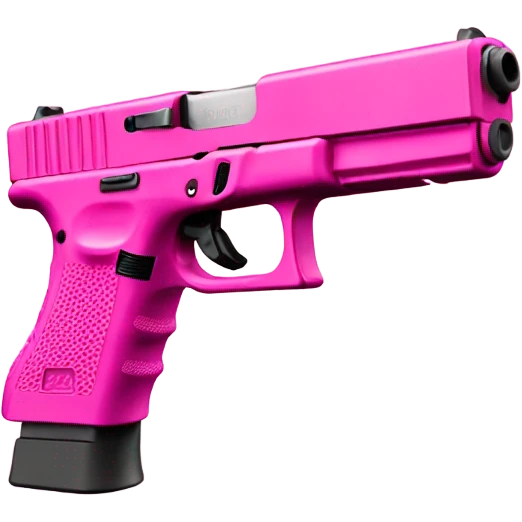 Pink glock emoji