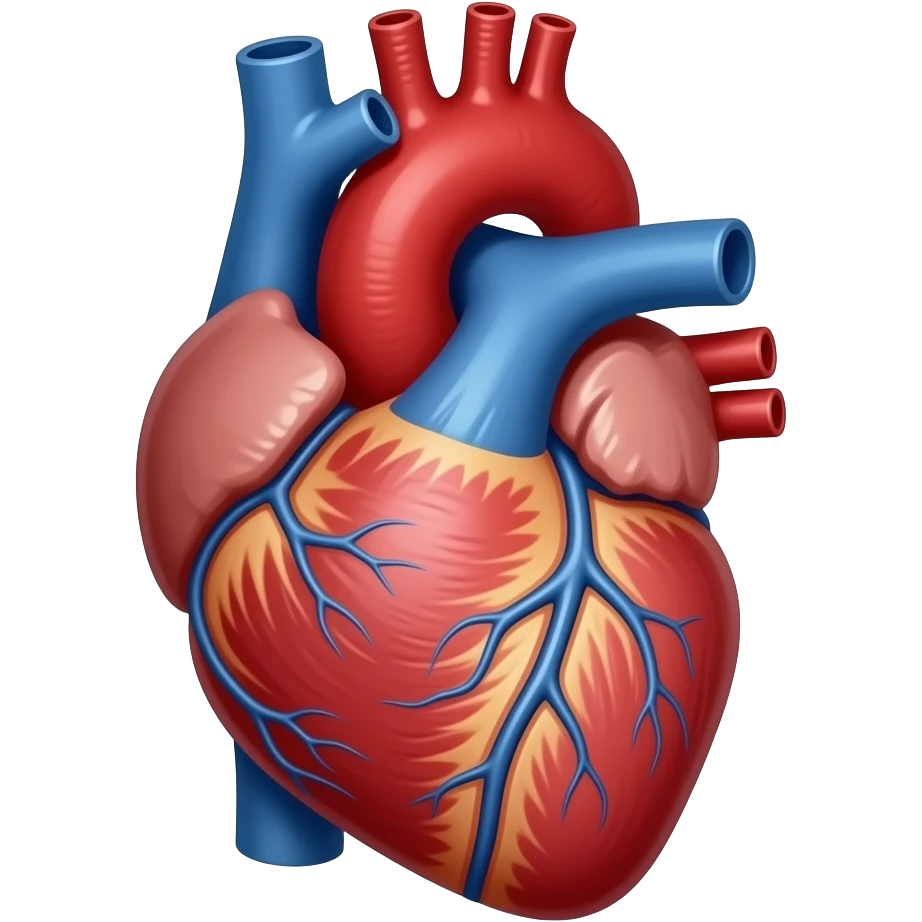 Anatomical heart emoji