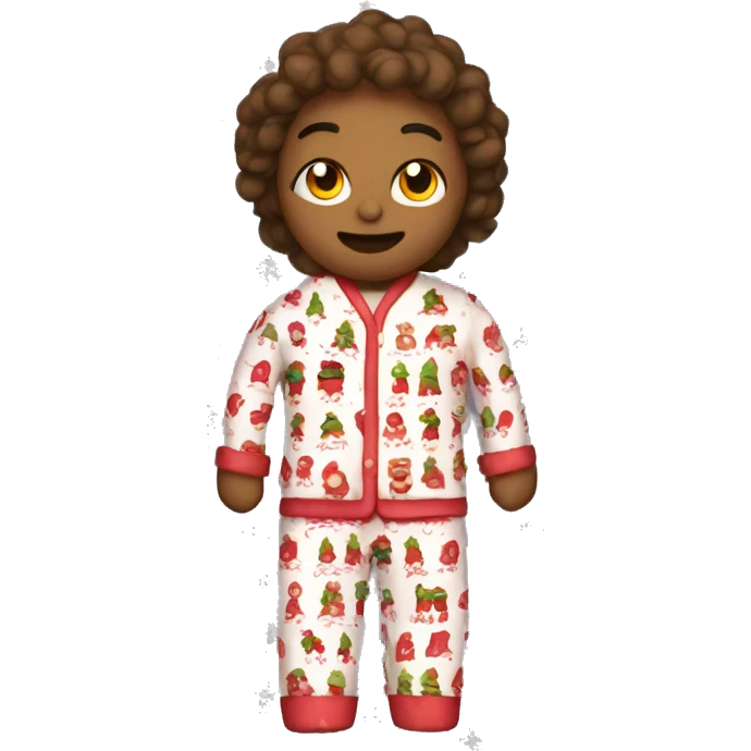 Christmas pjs  emoji