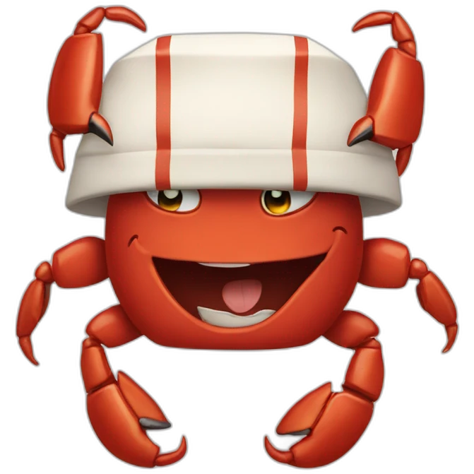 Crabe Boxeur emoji