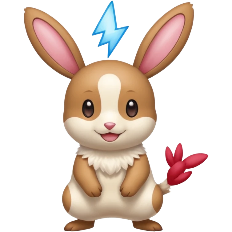 Plusle-Minun-Buneary-Bunnelby-fusion emoji