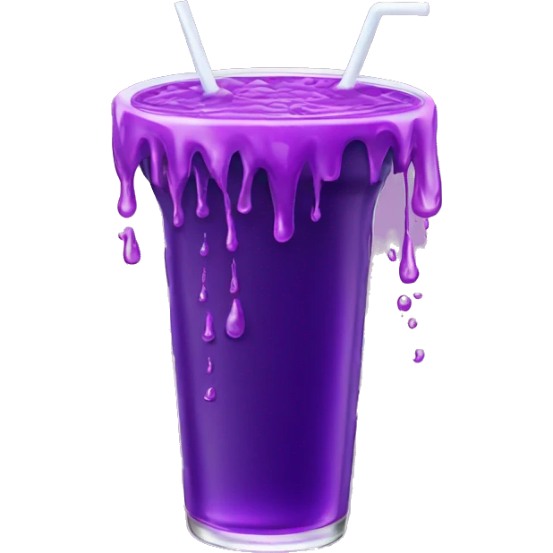 drippy lean purple drink emoji