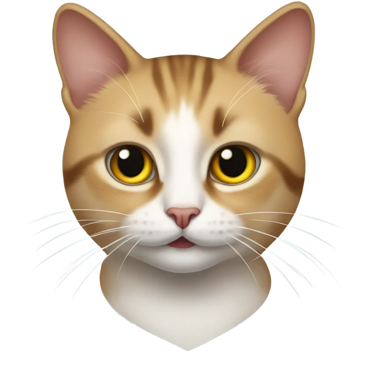 Elon musk as a cat emoji