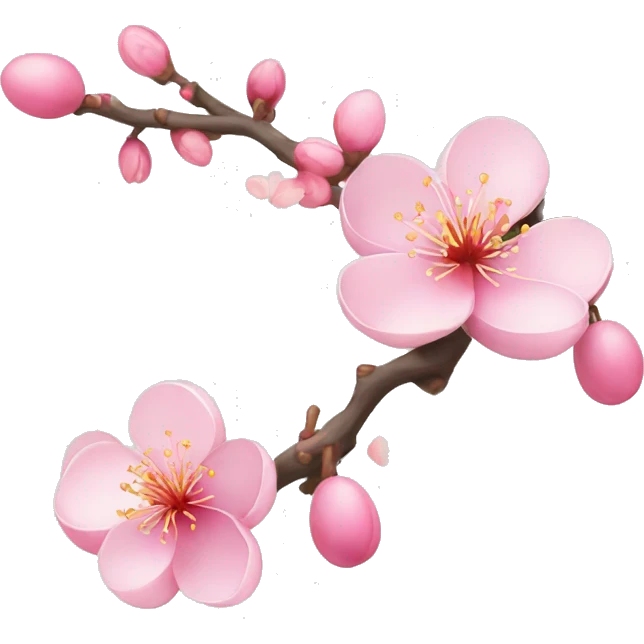 plum blossom emoji