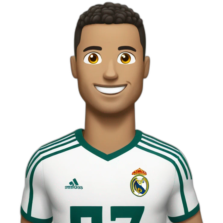Ronaldo qui rigole emoji