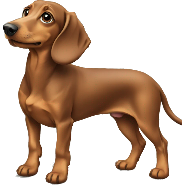 Daschund named Fibo with cash emoji