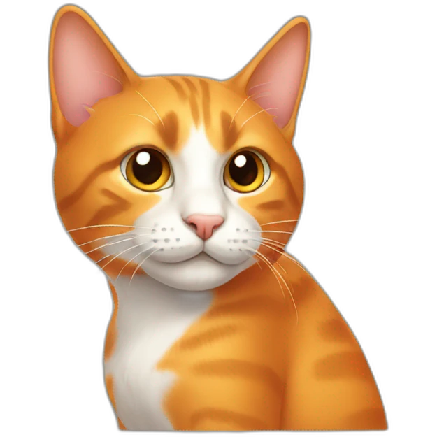 cat orange  emoji