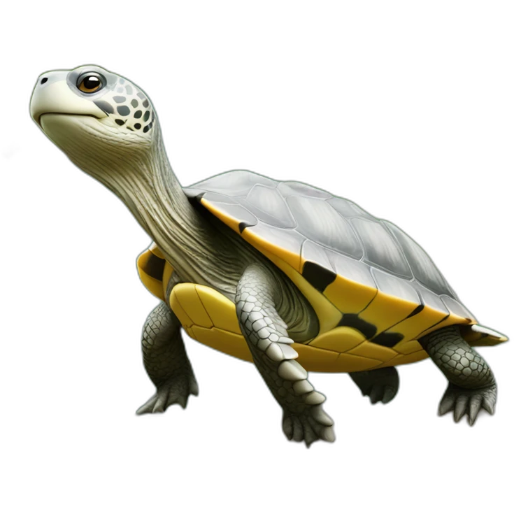tortue sur loutre emoji