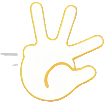A smiling person waving their hand with a sun shining.
 emoji