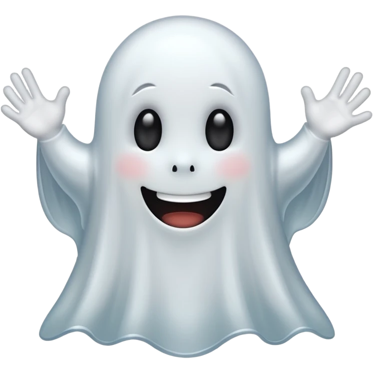 cute ghost emoji