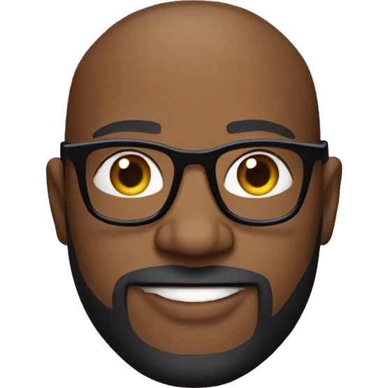 Omega psi phi man with glasses and beard emoji