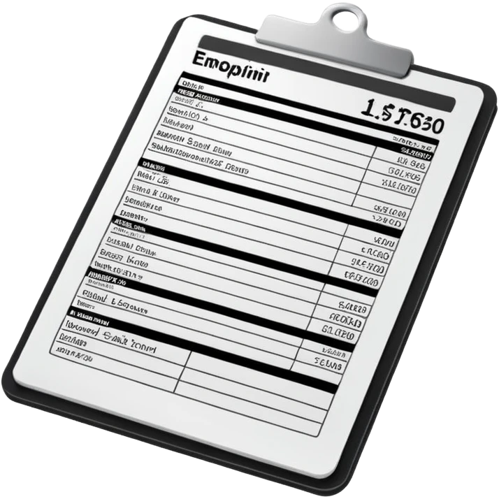 Upload bank statement emoji