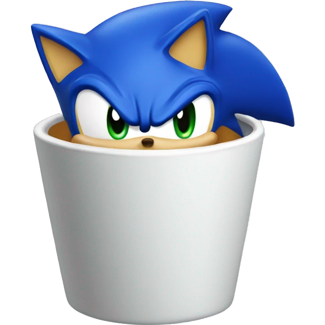 Sonic cup emoji