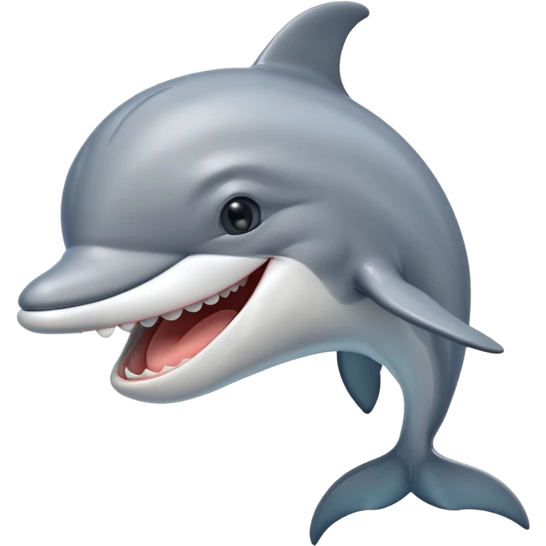 laughing dolphin emoji