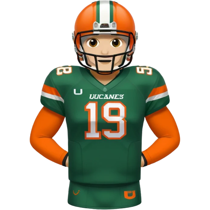 Miami hurricanes emoji